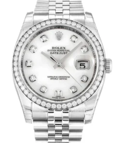 Rolex Datejust 36mm Mother of Pearl – White Dial 116244