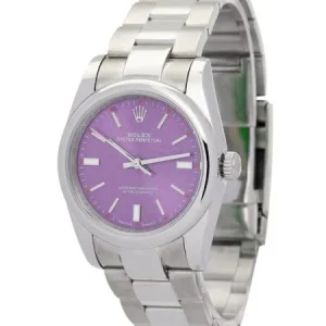 Rolex Oyster Perpetual Lady 31mm Purple Dial 177200