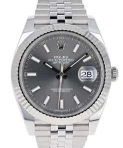 Superclone Rolex Datejust 41mm Rhodium Dial 126334 Jubilee
