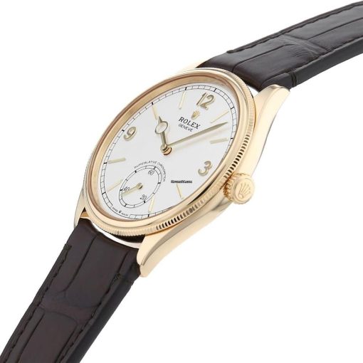 Rolex 1908 52508 white Random Leather strap Not included , Buckle included