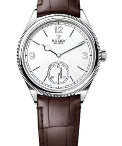 Rolex 1908 Unworn White Gold 1908 White Dial 52509