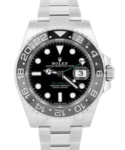 Rolex GMT-Master II BRUCE WAYNE Steel Watch 126710 GRNR B+P
