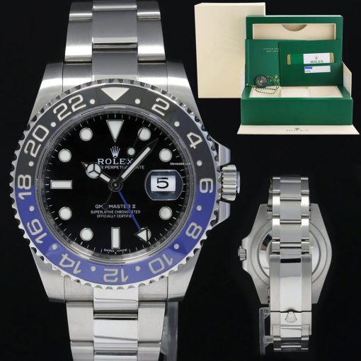 Rolex GMT-Master II MINT Rolex GMT Master Ceramic Batman Blue Watch