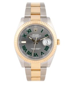 Rolex Datejust 41 Wimbledon Stainless Steel & Yellow Gold 41mm 126333 Full Set
