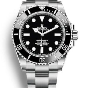 Rolex Submariner 41mm Black Dial 124060 No-Date