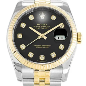 Rolex Datejust 36mm Black Dial 116233
