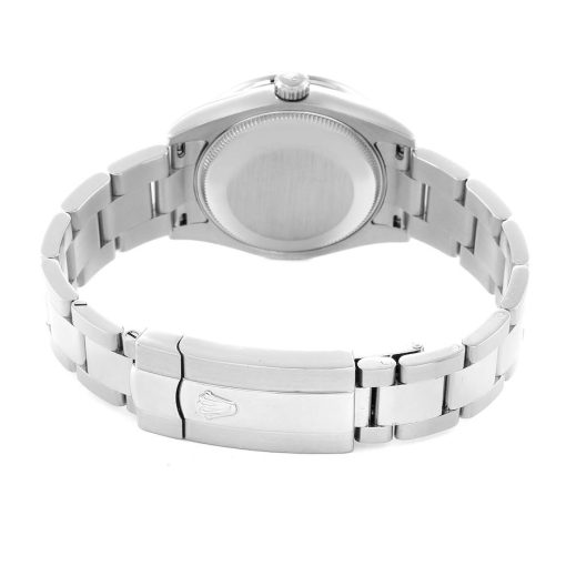 Rolex Datejust Midsize 31 Steel Diamond Mother Of Pearl Dial Ladies Watch 178384