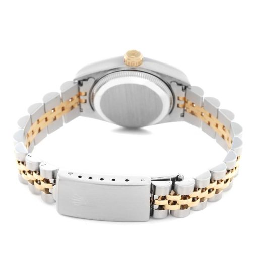 Rolex Datejust Steel Yellow Gold Anniversary Diamond Ladies Watch 69173