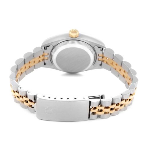 Rolex Datejust Steel Yellow Gold Anniversary Diamond Ladies Watch 79173