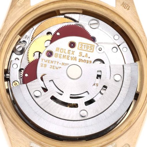 Rolex President Datejust 26 Yellow Gold Ladies Watch 69178 Box Papers